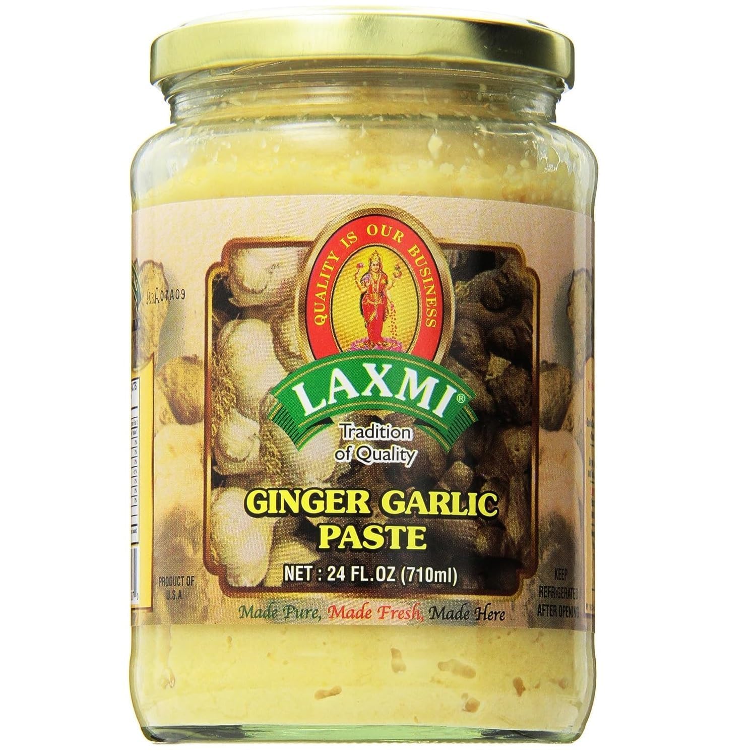 Amazon.com : Laxmi Traditional Indian Ginger Cooking Paste - 24oz